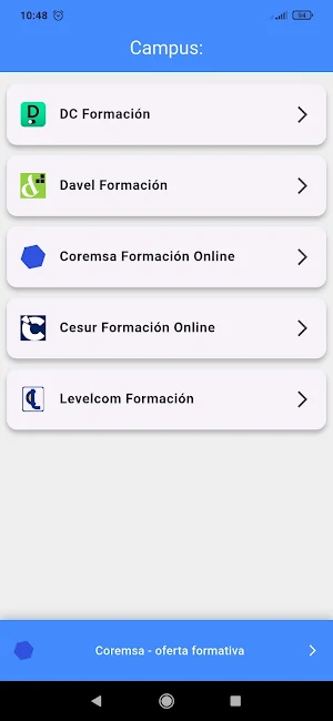 Coremsa Formación Screenshot 0