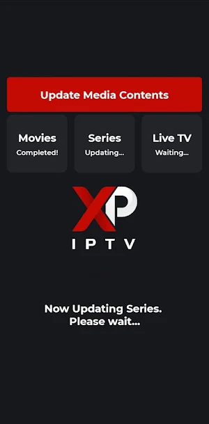 XP IPTV Screenshot 1