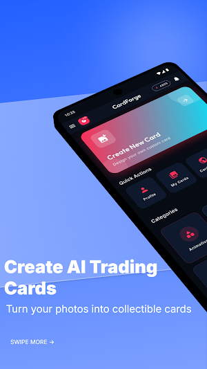CardForge: AI Card Maker Screenshot 0
