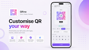QRino: QR Code Scanner & Maker Screenshot 2