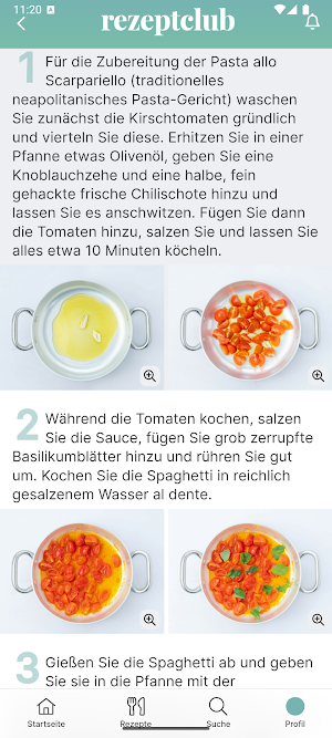 Rezept Club Screenshot 2