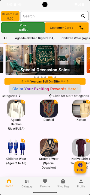 Clothos Africa - Clothing Screenshot 0