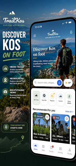 TrailKos: Hike Kos Island Screenshot 0