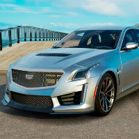 Car Cadillac CTS-V City Drive