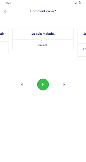 Learn French conversation with English Screenshot 2