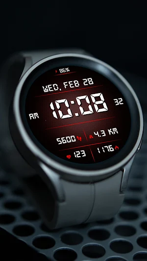 Digital Sport NS01 Watch face Screenshot 1
