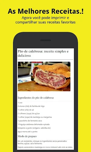 Receitas de Pães Screenshot 3