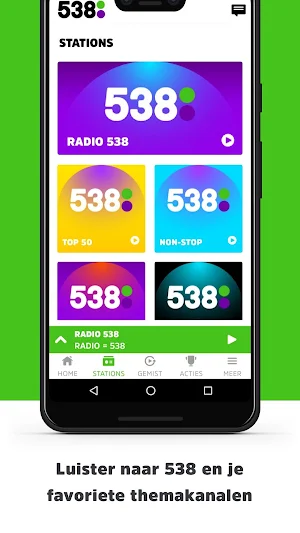 Radio 538 Screenshot 1