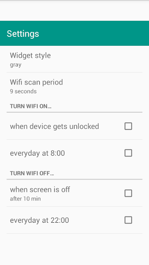 World Wifi Widget Screenshot 2