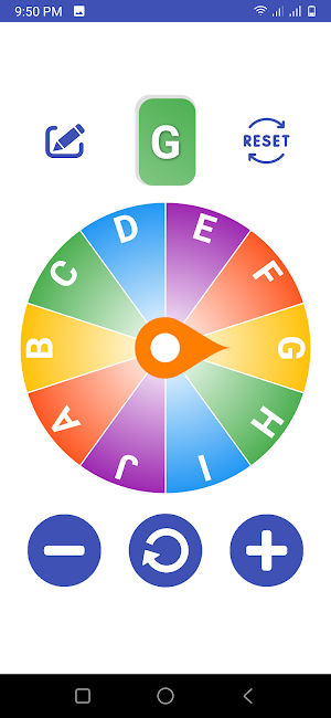 Spin Letter Screenshot 2