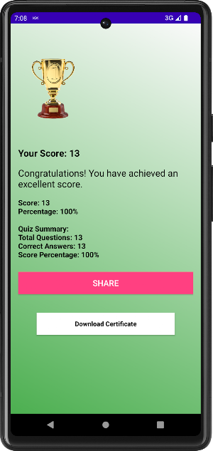 Hepatitis Quizzer Screenshot 3