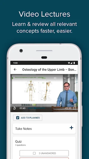 TUCOM CED Lecturio Screenshot 0