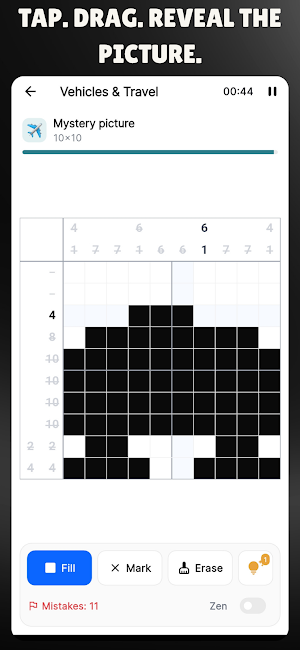 Picross & Nonogram - Pixogram Screenshot 1