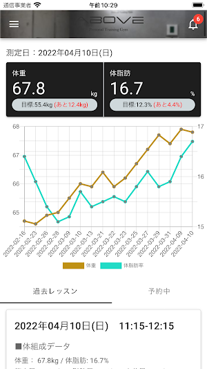 Above Fitness Screenshot 0