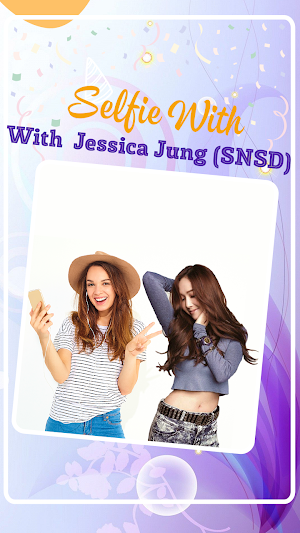 Selfie With Jessica Jung (SNSD Screenshot 1