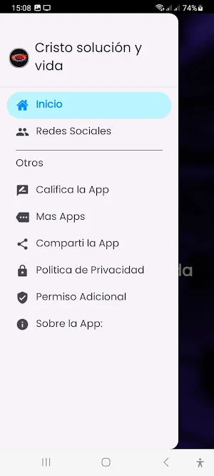 Cristo Solución y Vida Radio Screenshot 3