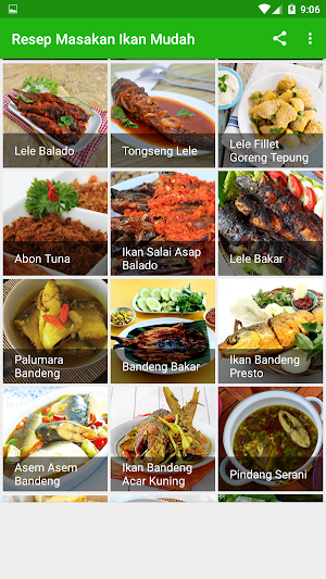 Resep Masakan Ikan Mudah Screenshot 3