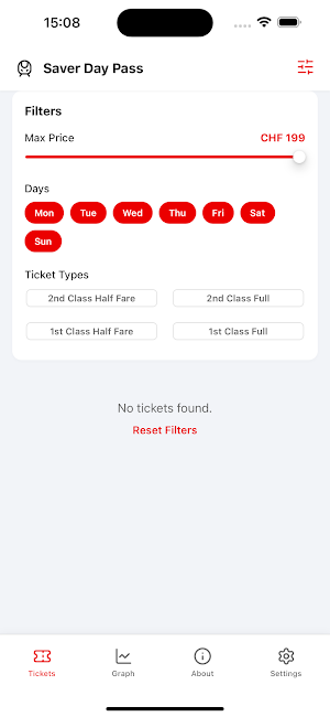 Day Pass Tracker Screenshot 2