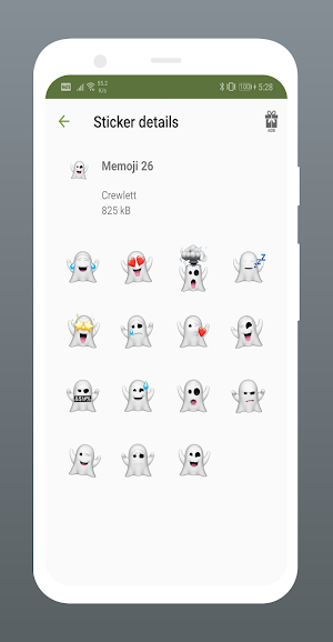 Memoji Cartoon Stickers for WhatsApp Screenshot 1