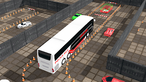 Police Bus Parking 3D Game Screenshot 0