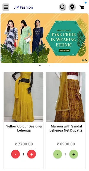 J P Fashion Screenshot 0
