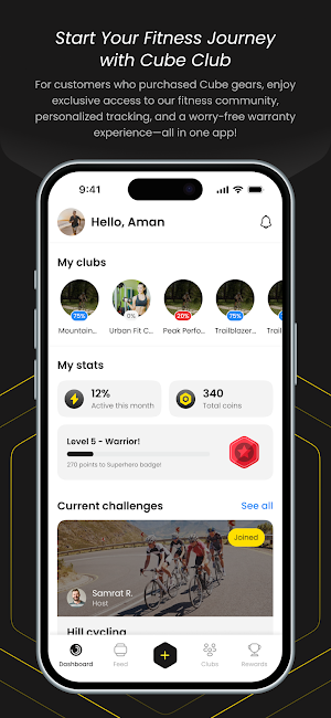 Cube Club Fitness Screenshot 1