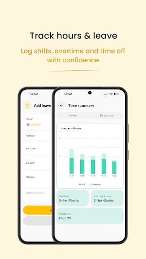 Nanny Admin: Track Hours & Pay Screenshot 2