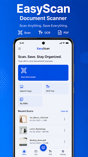 EasyScan - Document Scanner Screenshot 0