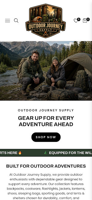 Outdoor Journey Supply Screenshot 0