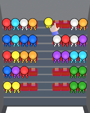 seat sort puzzle Screenshot 2