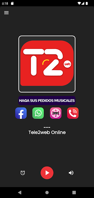 Tele2web Online Screenshot 1