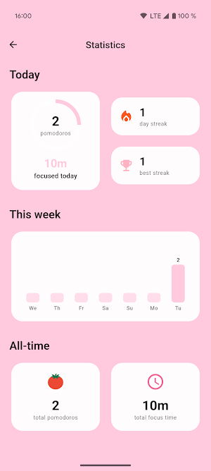 Nuyo Pomodoro Timer Screenshot 3