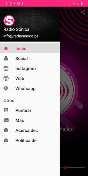 Radio Sónica Perú Screenshot 1