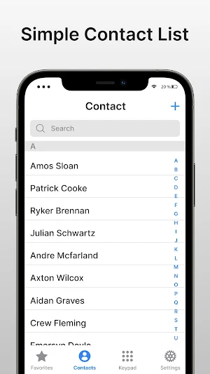 Contacts: Phone Calls & Dialer Screenshot 0