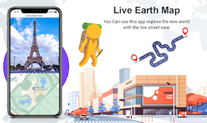 GPS Live Earth Map,Street View and Route Finder Screenshot 3