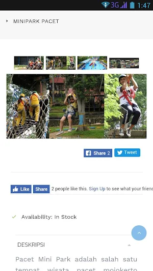 Info Wisata Outbound Screenshot 2