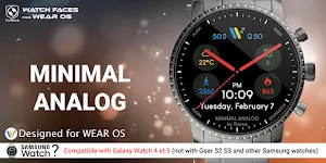 Minimal Analog Watch Face Screenshot 0