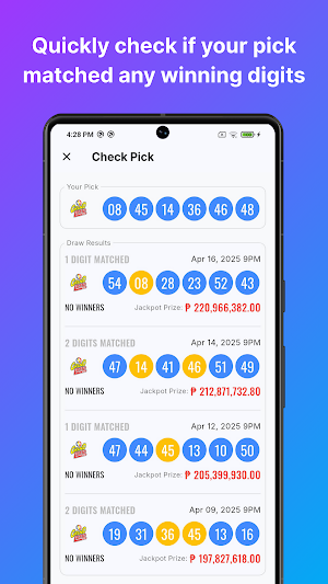 Lotto Results PH Screenshot 3
