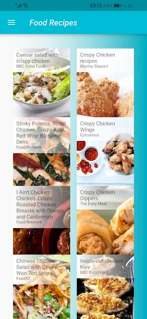 Food Recipes Screenshot 0