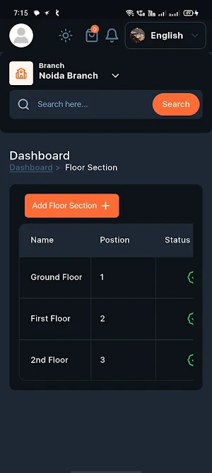Nexamenu Admin Screenshot 3
