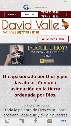 David Valle Ministries Screenshot 3