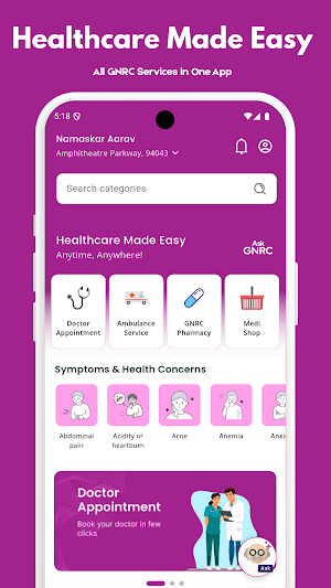 GNRC Touch Screenshot 2