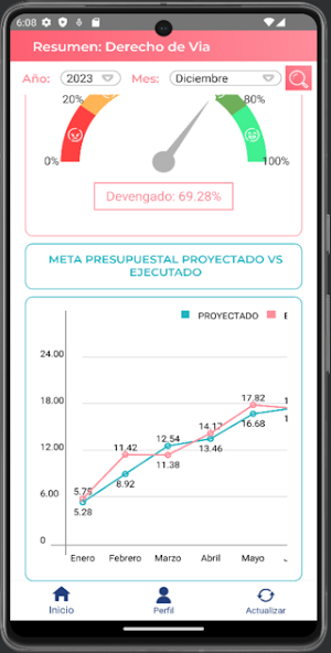 App Vias Nacional Screenshot 1