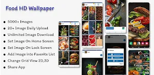 Food HD Wallpaper Screenshot 0