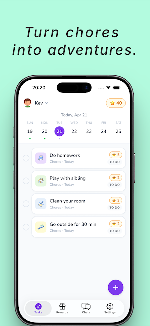 Family Star: Chores & Rewards Screenshot 0