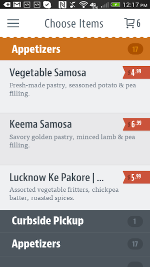 Rangoli Indian Cuisine Screenshot 2