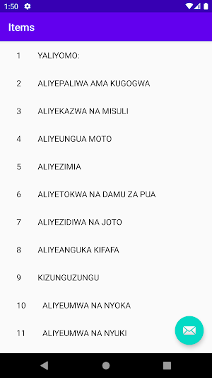 HUDUMA YA KWANZA Screenshot 1