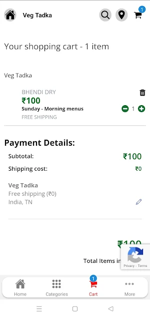 VegTadka Screenshot 3