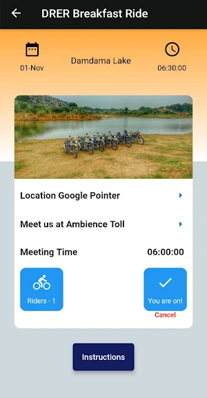 DRER Delhi RoyalEnfield Riders Screenshot 2
