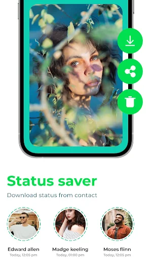 Chat Version Status Saver 2024 Screenshot 1